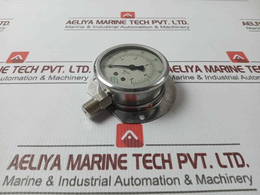 Ik 60-l-a Pressure Gauge 1/4” Pt 0-5Kg/Psi