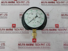Ik Instruments 100-p-b 1303 Pressure Gauge 0-700 Psi 3/8" Pt 0-50 Kg/Cm2