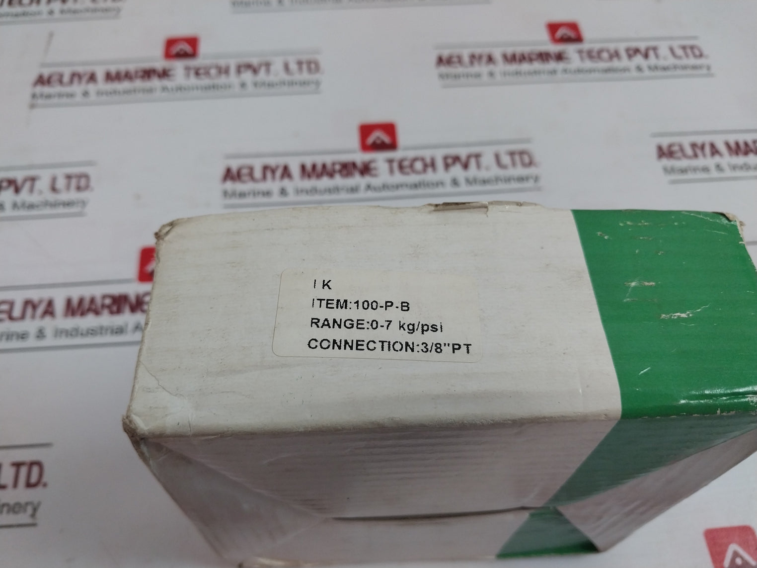 Ik Instruments 100-p-b Pressure Gauge 0-7 Kg/Psi