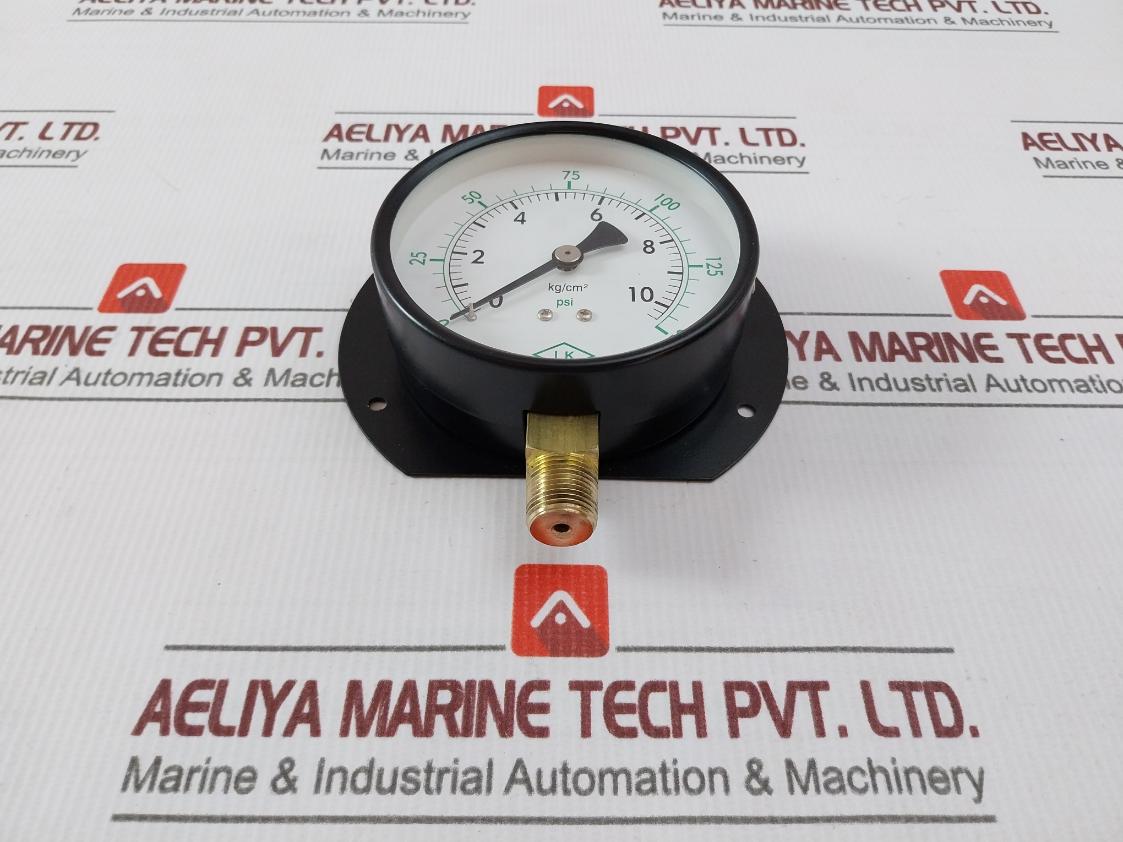 Ik 0-10 Kg/Cm2 Analog Pressure Gauge 0-150 Psi