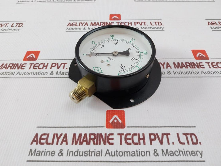 Ik 0-10 Kg/Cm2 Analog Pressure Gauge 0-150 Psi