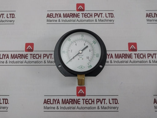 Ik 0-10 Kg/Cm2 Pressure Gauge 0-150 Psi