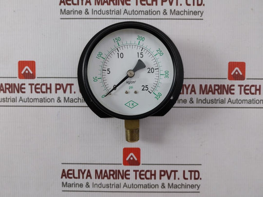 Ik 0-25 Kg/Cm2 Pressure Gauge 0-350 Psi