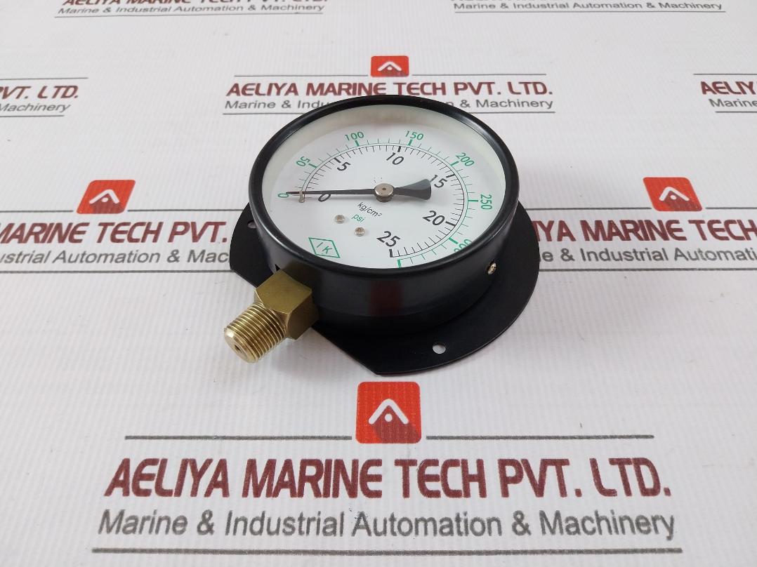 Ik 0-25 Kg/Cm2 Pressure Gauge 0-350 Psi