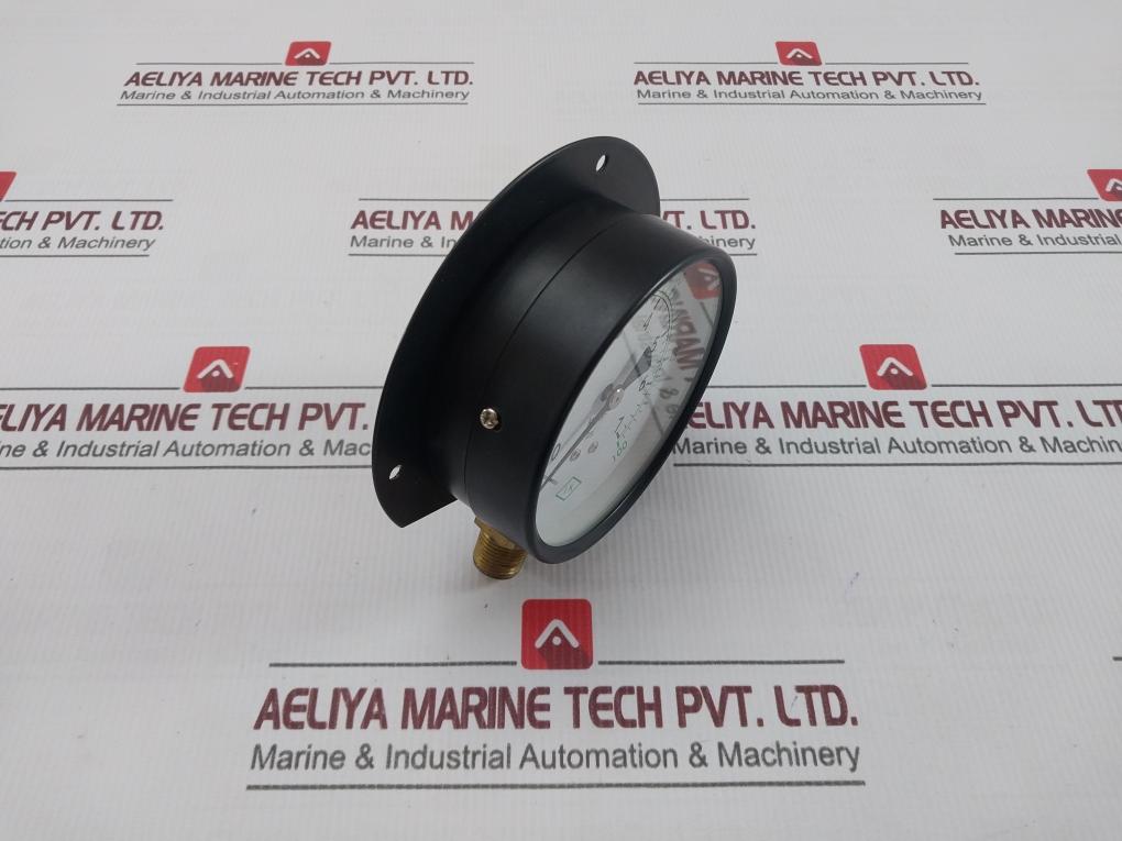 Ik Instruments 0-7 Kg/Cm2 Pressure & Temperature Gauge 0-100 Psi