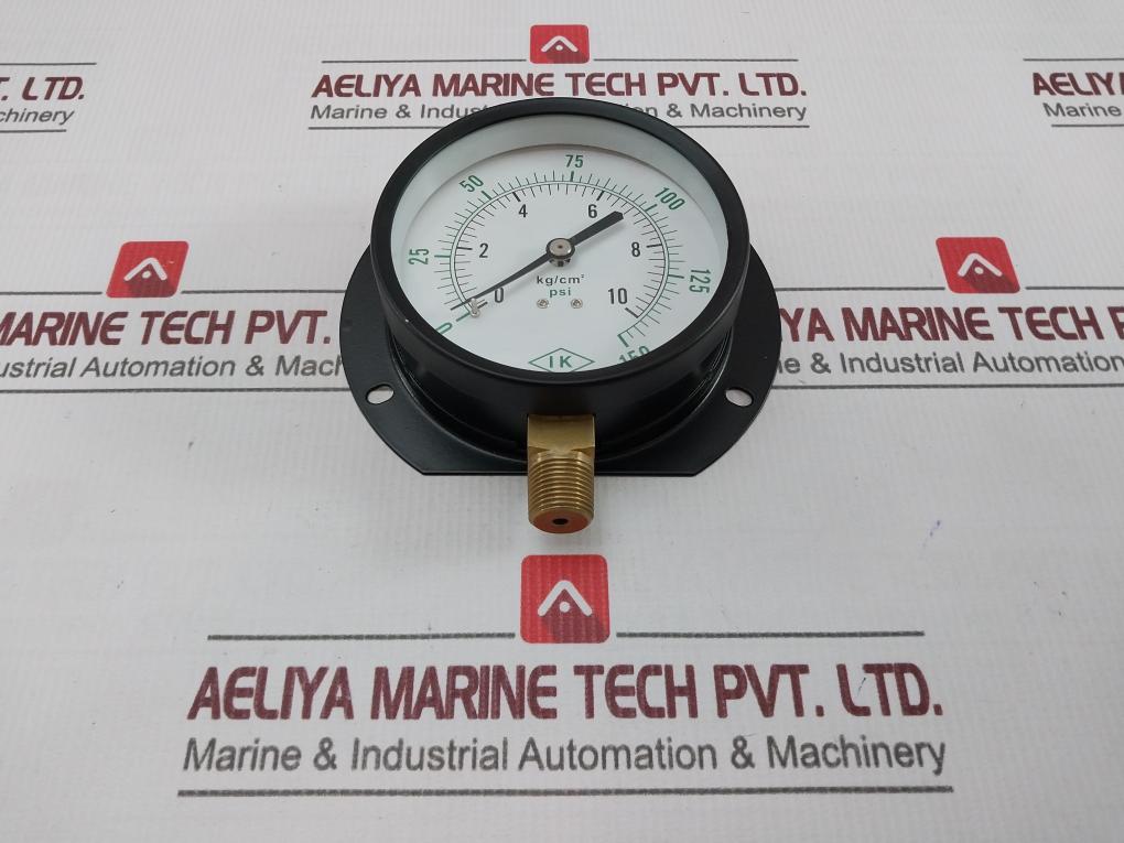 Ik Instruments Pressure Gauge 0-10 Kg/Cm2,0-150 Psi
