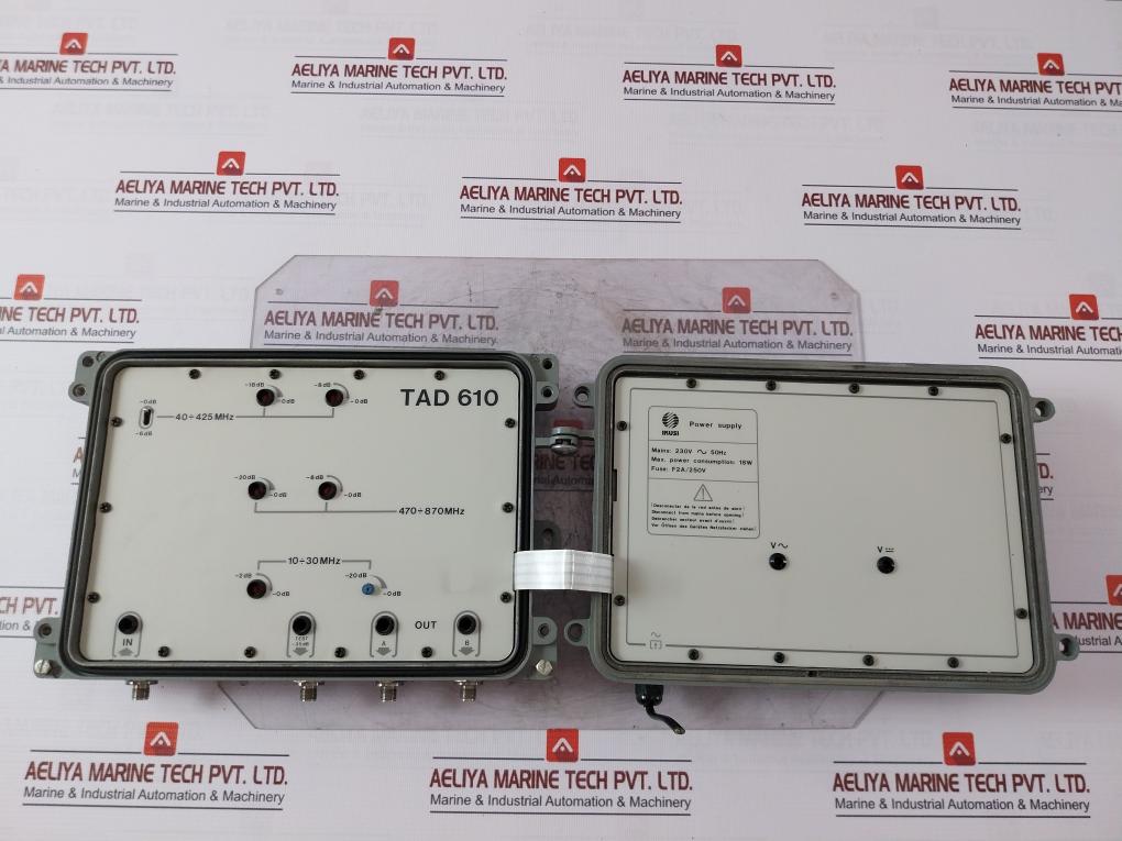 Ikusi Tad 610 Power Supply Amplifier 230V-50 Hz 18W 40 ÷ 425 Mhz 10 ÷ 30