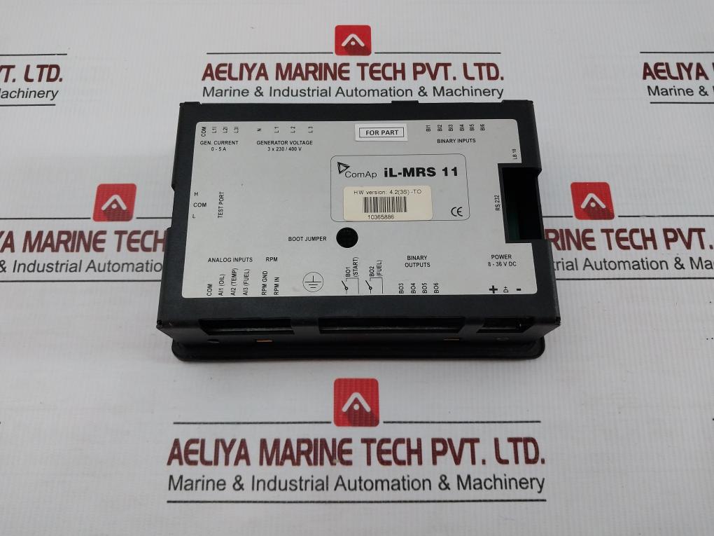 Il-mrs 11 Controller For Single Gen-set 8-36 V Dc Comap
