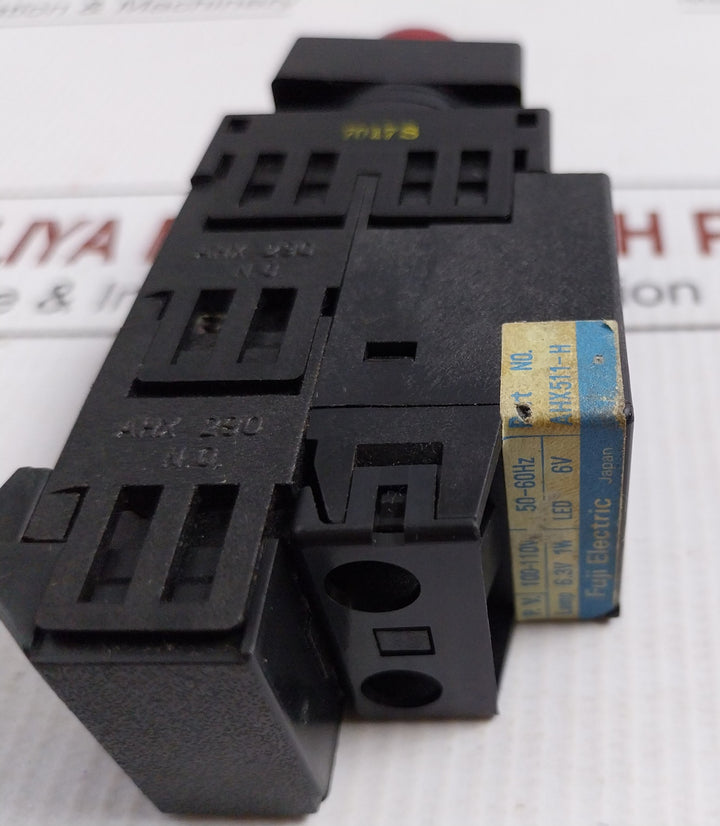 Illuminated-Push-Button-Switch-By-Fuji-Electric-100-110v-50-60hz-Ah22-Pl2-H-7