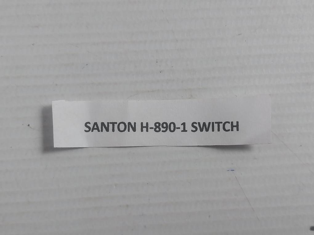 Illuminated Panel Mount Push Button Switch Santon H-890-1