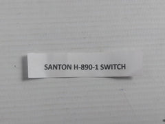 Illuminated Panel Mount Push Button Switch Santon H-890-1
