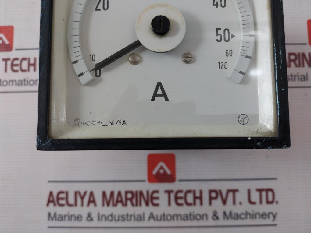 Ime 0-120A Analog Ammeter 50/5A