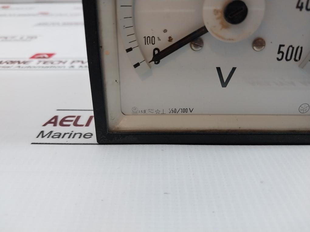 Ime 0-500V Analog Volt Meter 390/100V