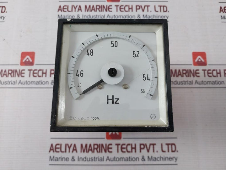Ime 45-55 Hz Analogue Frequency Meter 100V