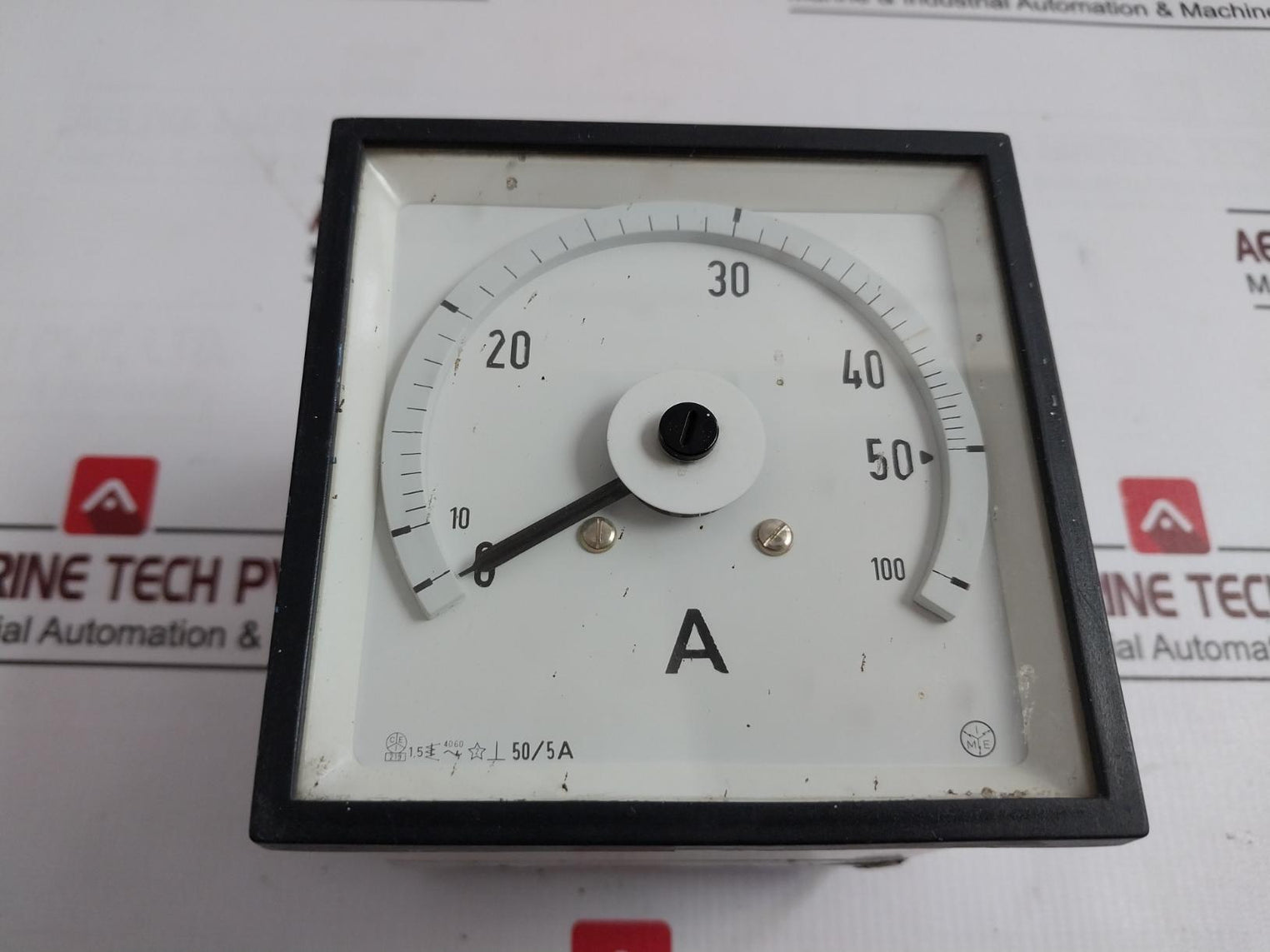 Ime 50/5A Analog Panel Ammeter 0-50/100A 4060