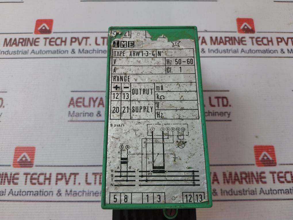 Ime Arw1-3-4 Alarm Relay 50/60Hz