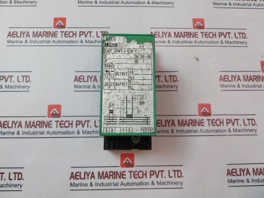 Ime Arw1-3-4 Alarm Relay 50/60Hz