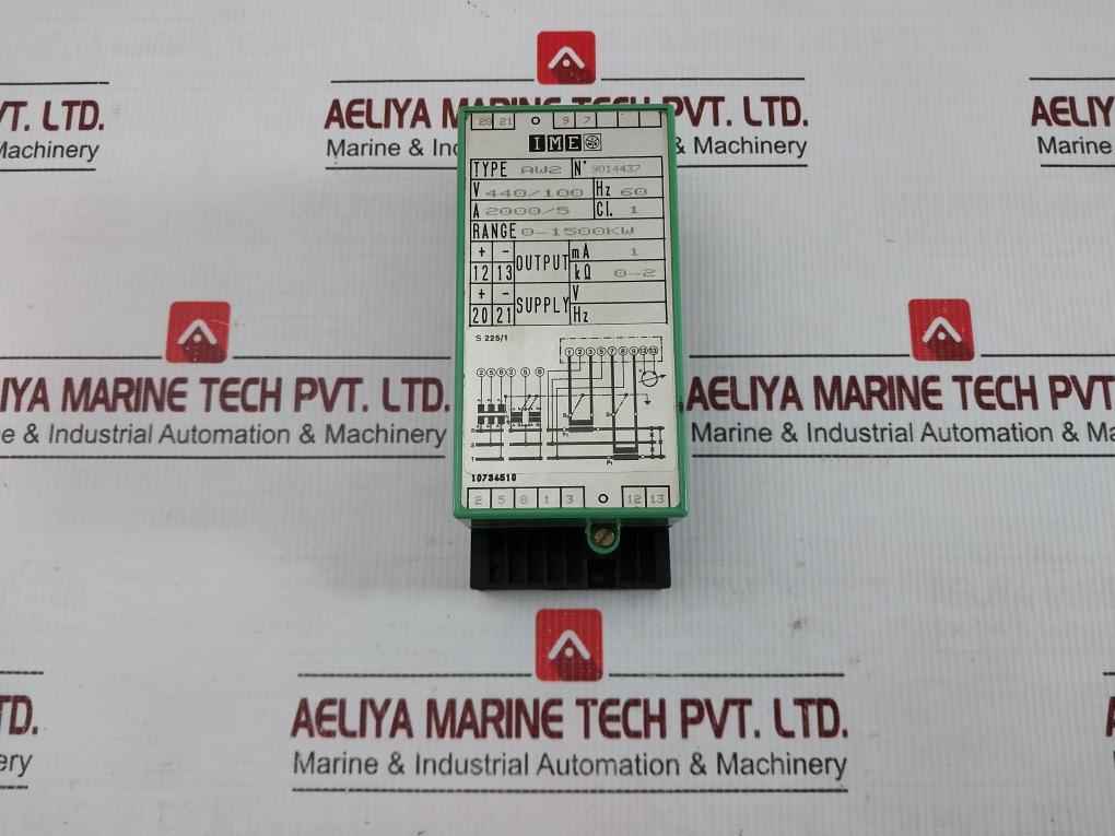 Relay Alarm 60Hz 440/100V Ime Aw2