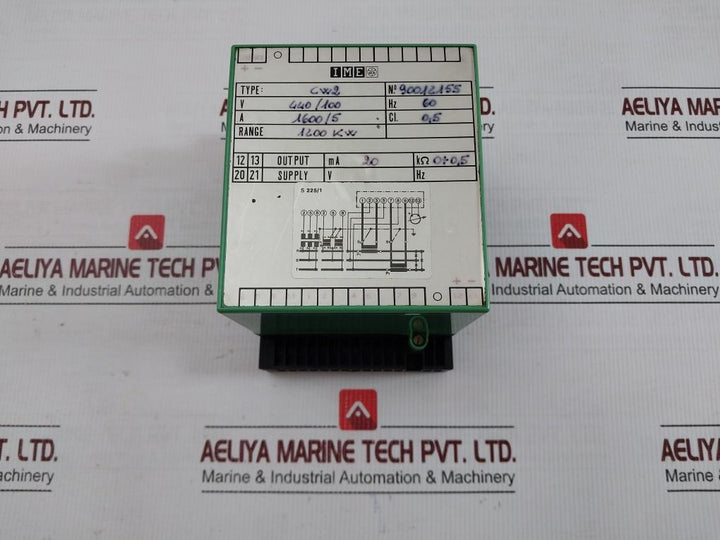 Ime Power Transducer Alarm Relay 1200 Kw Cw2