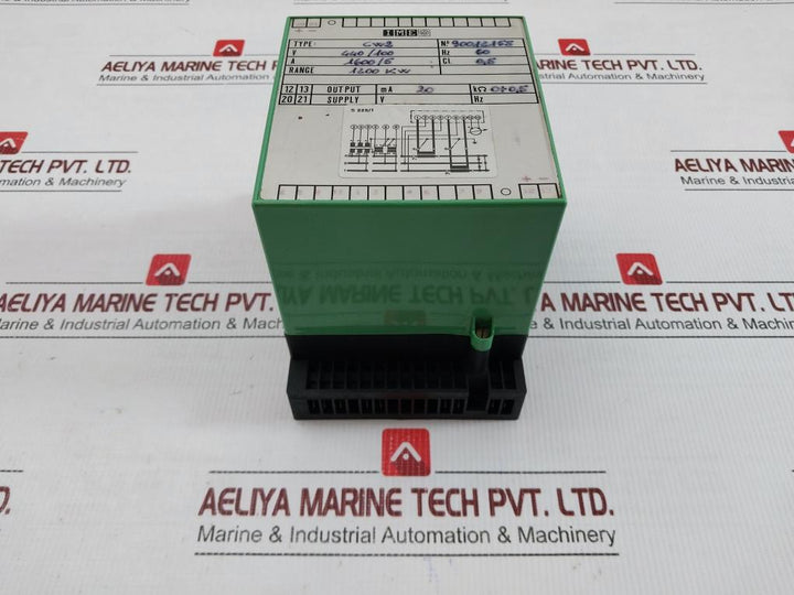 Ime Power Transducer Alarm Relay 1200 Kw Cw2