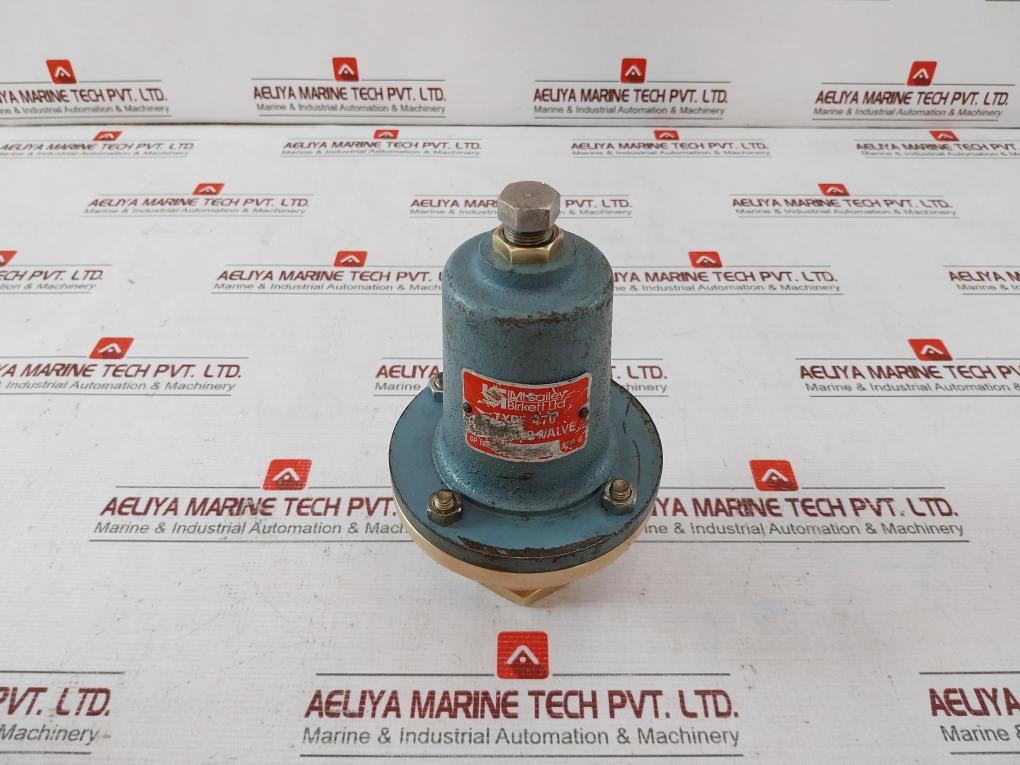Imi Bailey Birkett 470 Pressure Reducing Valve Dn15 Pn20