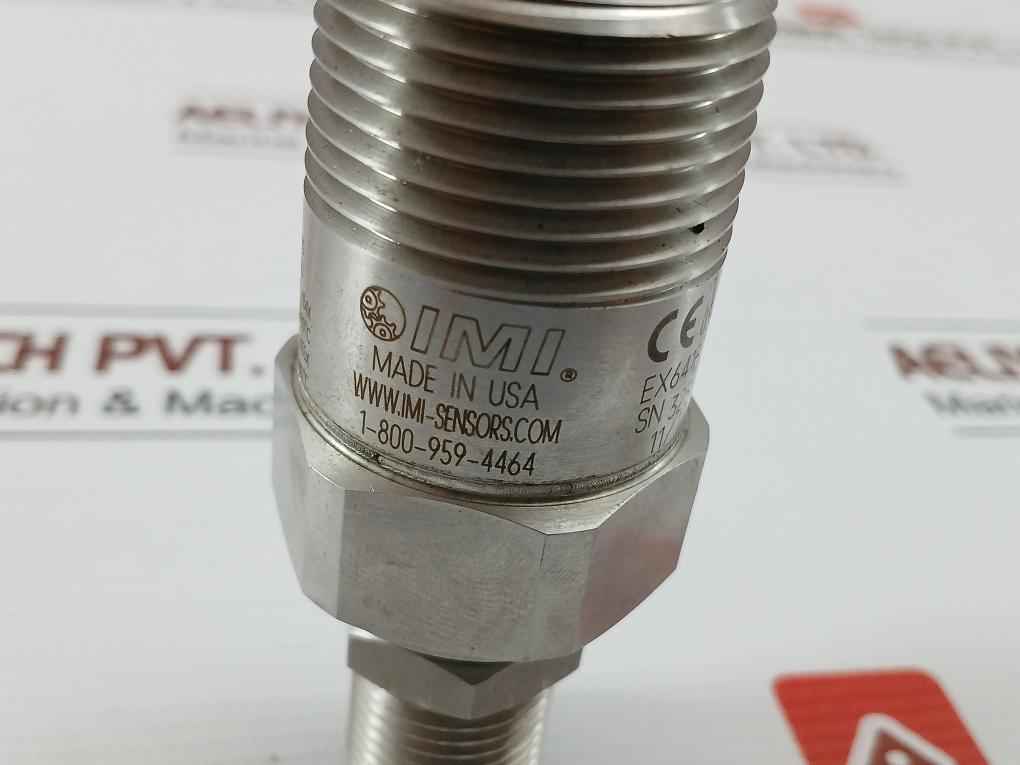 Imi Ex641B71 Industrial Vibration Sensor 10Hz-1Khz 12-30Vdc 4-20Ma