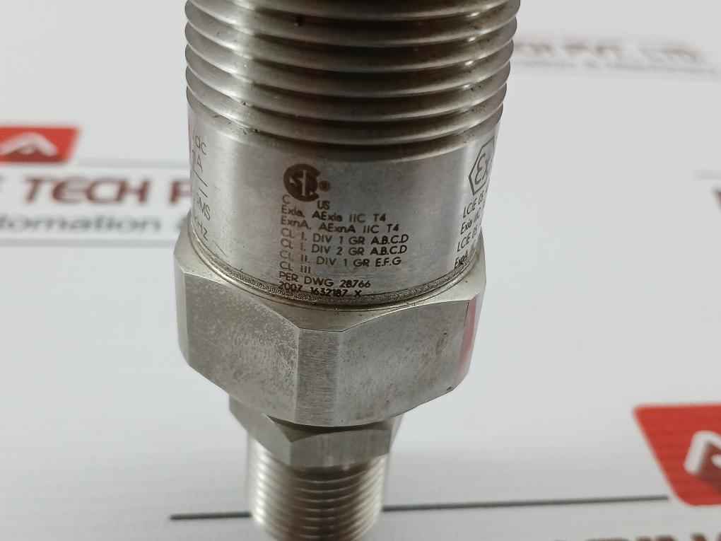 Imi Ex641B71 Industrial Vibration Sensor 10Hz-1Khz 12-30Vdc 4-20Ma