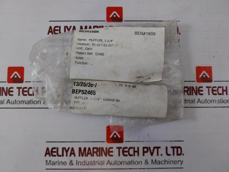 Imi Norgren Ma010a Quiaire Muffler 1-1/4” Hd Ptf