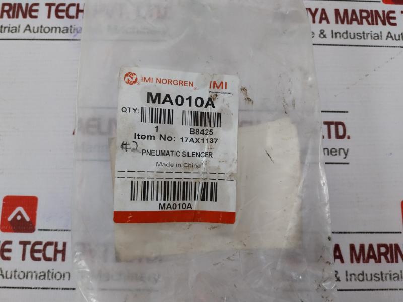 Imi Norgren Ma010a Quietaire Pneumatic Silencer With Muffler 1-1/4”