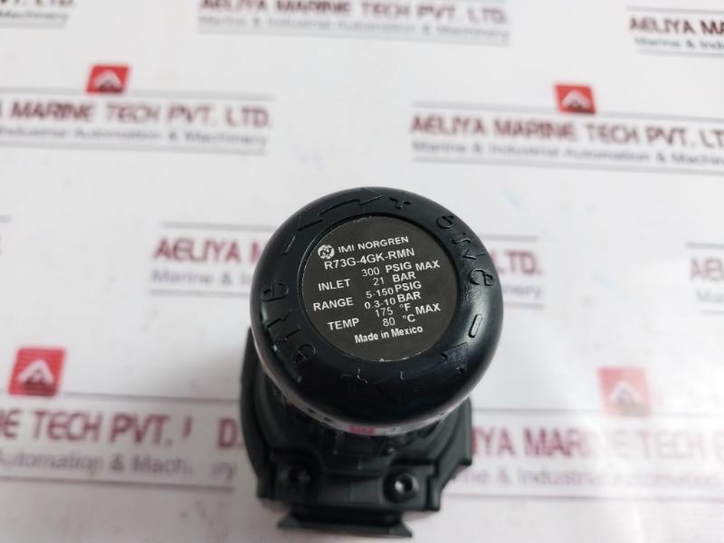 Imi Norgren R73G-4Gk-rmn Pressure Regulator Max 300Psig/21Bar