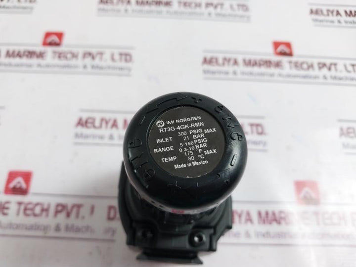 Imi Norgren R73G-4Gk-rmn Pressure Regulator Max 300Psig/21Bar