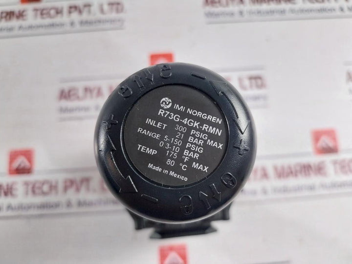 Imi Norgren R73g-4gk-rmn Air Regulator/pressure Regulator (175 °f Max - 80 °c Max)