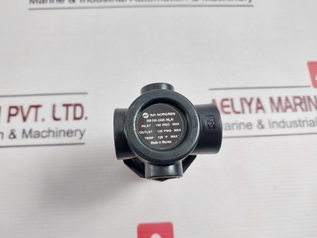 Imi Norgren R91W-2Ak-nln Pressure Regulator 150 Psig 125Psig 125 F