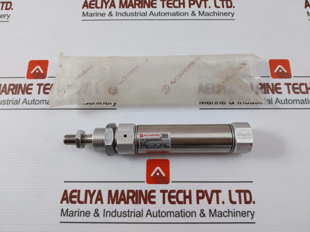 Imi Norgren Rm/28025/Mc/50 Iso Roundline Single Acting Cylinder