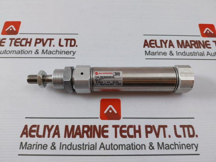 Imi Norgren Rm/28025/Mc/50 Iso Roundline Single Acting Cylinder