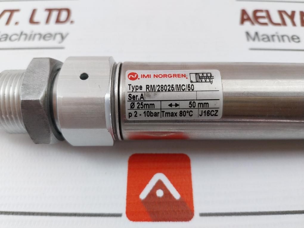 Imi Norgren Rm/28025/Mc/50 Iso Roundline Single Acting Cylinder