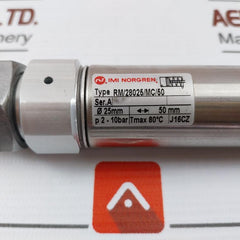 Imi Norgren Rm/28025/Mc/50 Iso Roundline Single Acting Cylinder