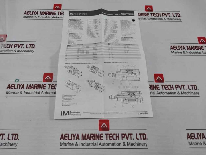 Imi Norgren Tqa/8032/00 Seal Kit For Air Cylinder Repair