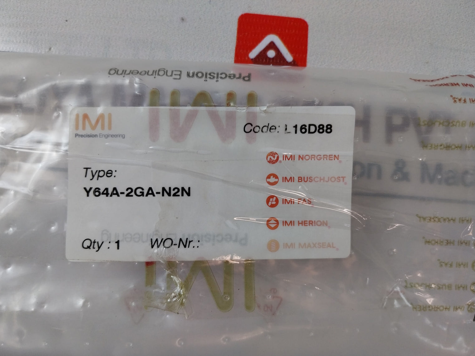 Imi Norgren Y64A-2Ga-n2N Olympian Plus Double Yoke L16D88