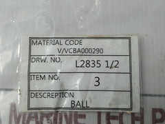 Imi 772113 Stainless Steel Ball Valve A316L L2835 1/2