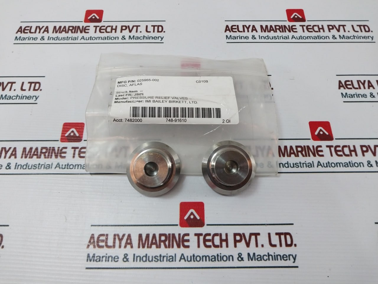 Imi Bailey 025965-002 Pressure Relief Valve