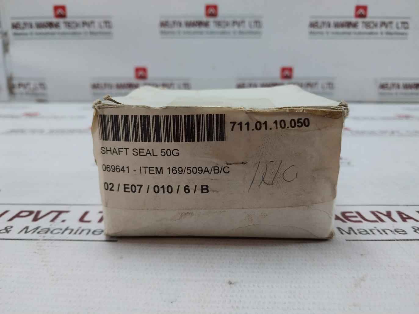 Imo 032581 Shaft Seal Valve Item 169/509A/B/C