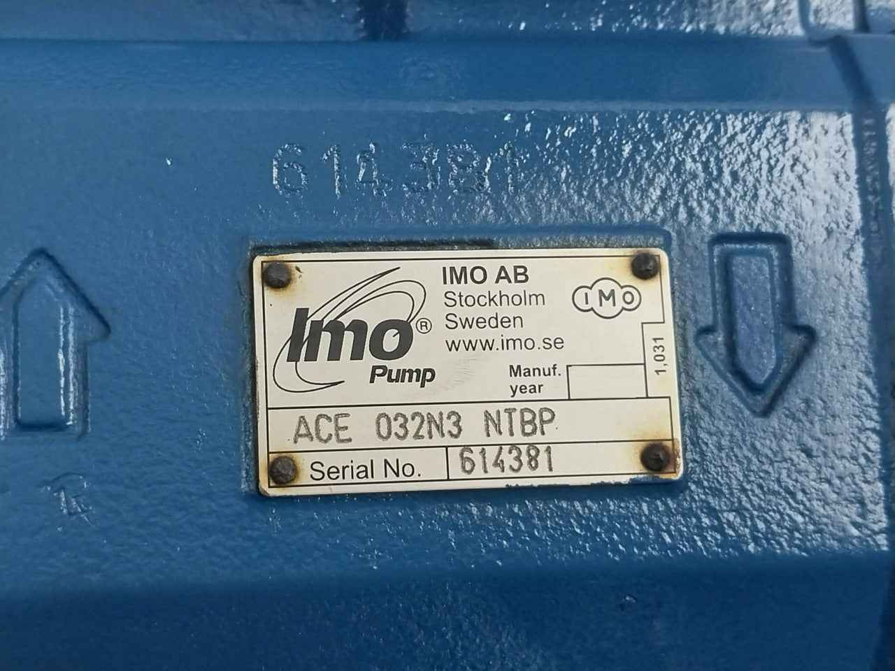 Imo Ace 032N3 Ntbp Pump M43840