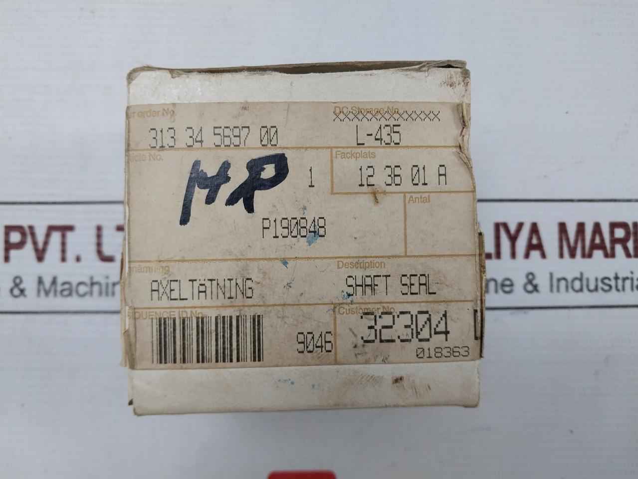 Imo G050 Shaft Seal T025 Ur2 Bmv Part No 190848