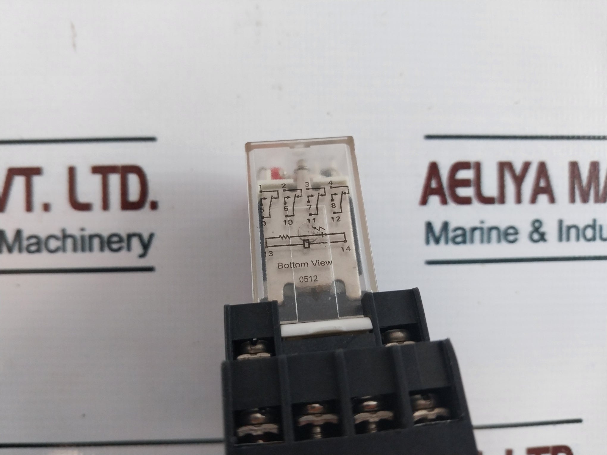 Imo Hy41Pn120Ac General Purpose Power Relay W/ Socket Srn4-c 5A 250Vac