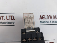 Imo Hy41Pn120Ac General Purpose Power Relay W/ Socket Srn4-c 5A 250Vac