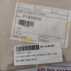 Imo Pump D4 052 K2 Lvbp G246 Gasket Joint Kit D4 052X1 D556