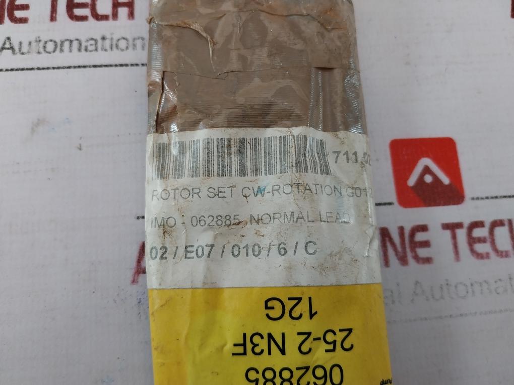 Imo Pump G012 Rotor Set, Cw-rotation, Normal Lead