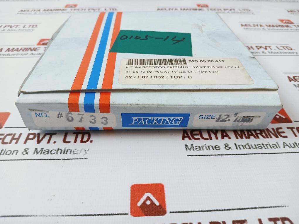 Impa 810572 Non-asbestos Packing 12.5mm X 3m 923.05.00.412