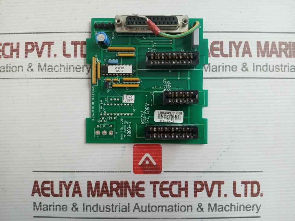 Imv Technology 94V-0 I/O & Relay Snmp Card 1083-5-03